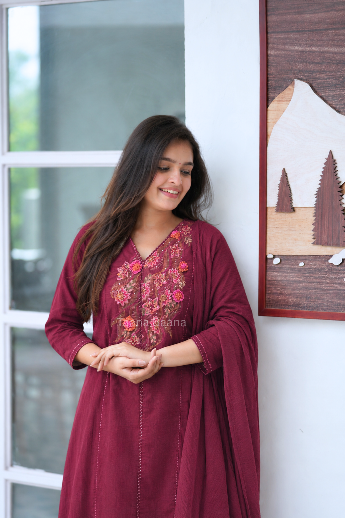 Dupatta Pant Set