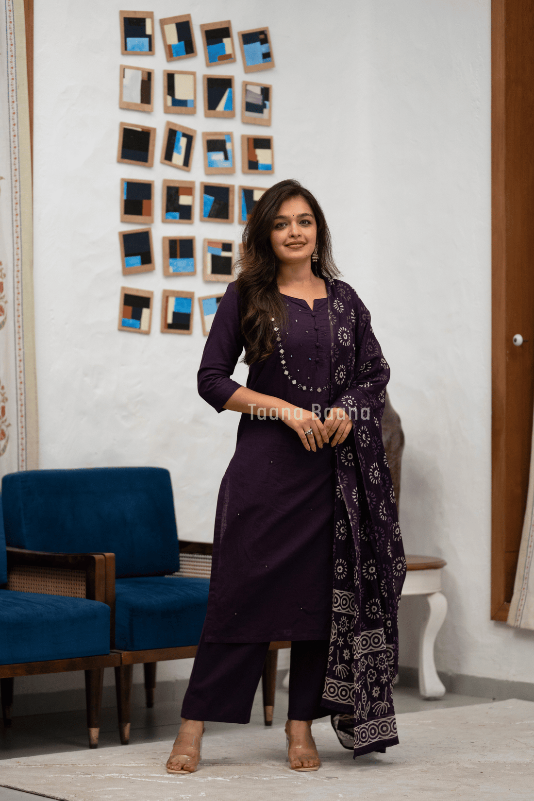 Dupatta Pant Set