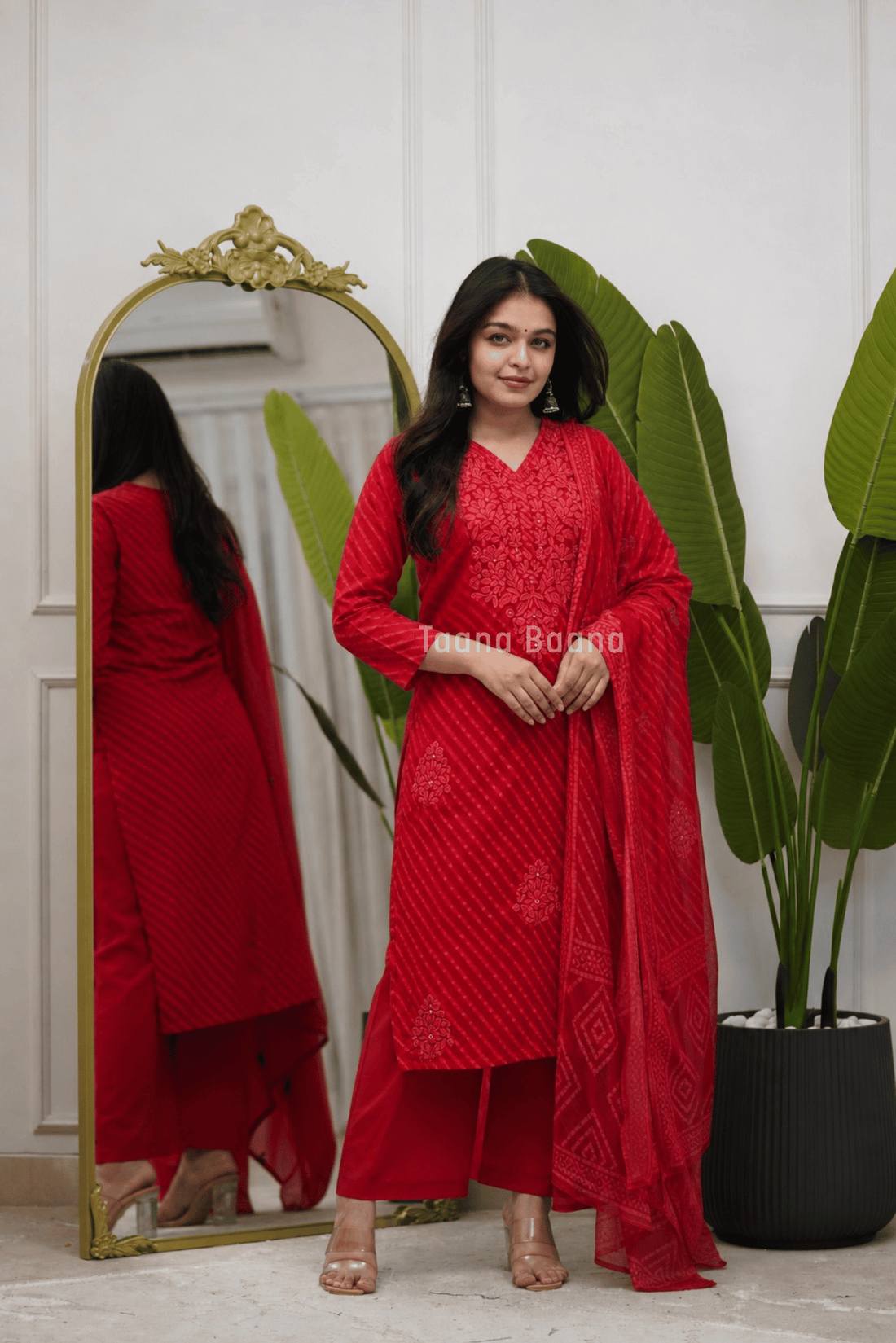 Dupatta Pant Set
