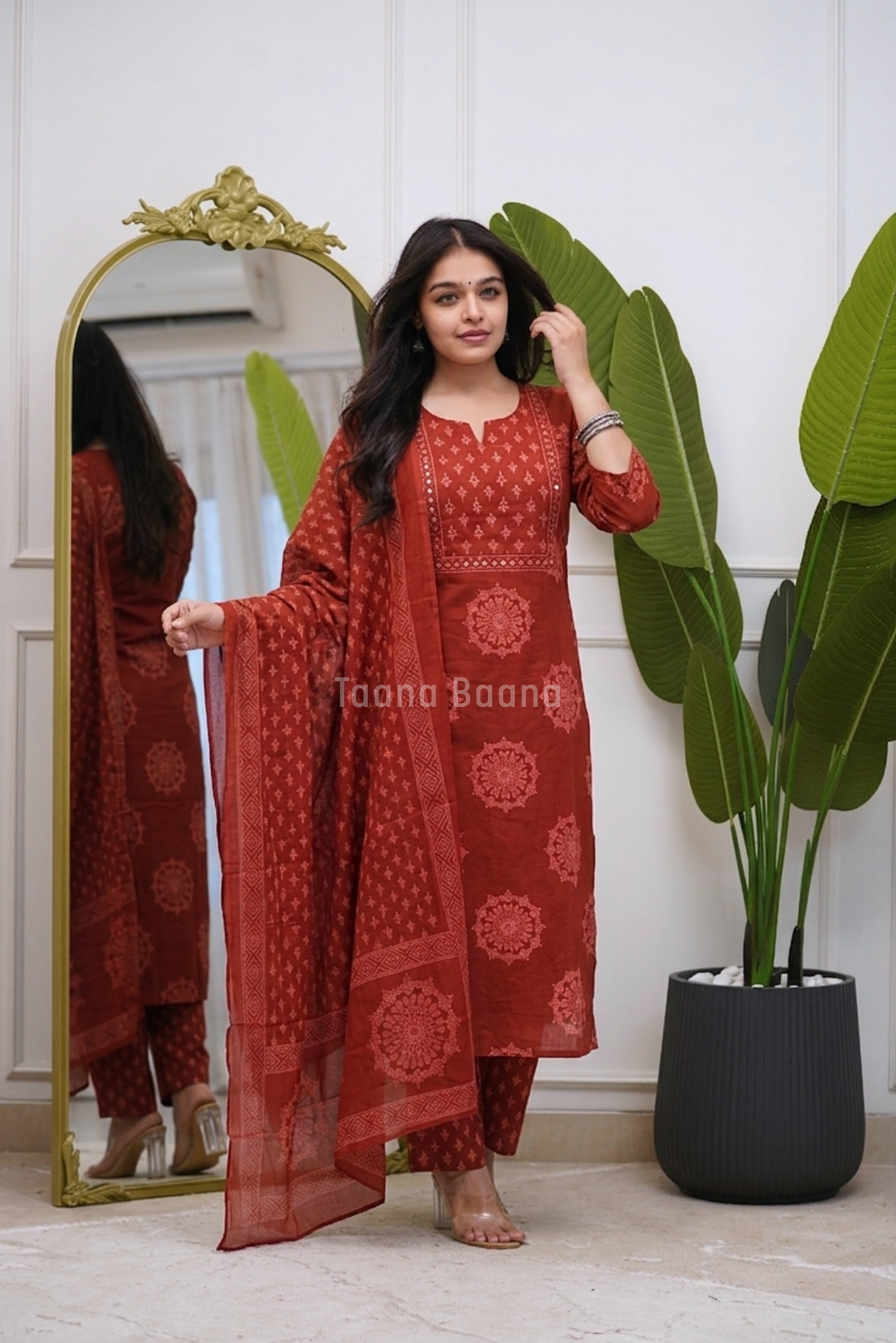 Dupatta Pant Set