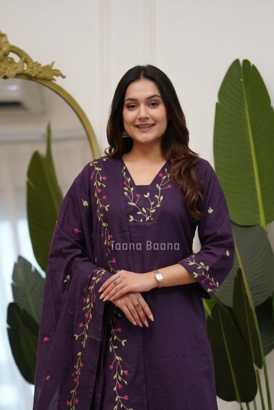Dupatta Pant Set