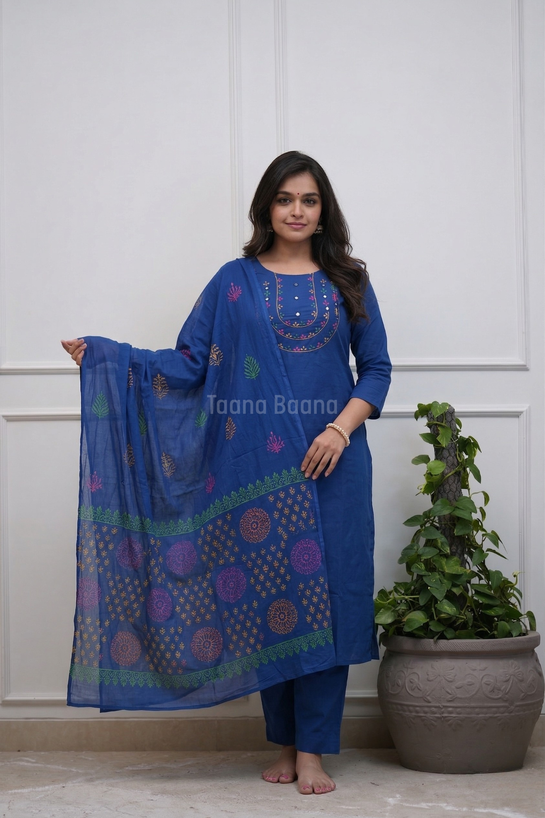 Dupatta Pant Set