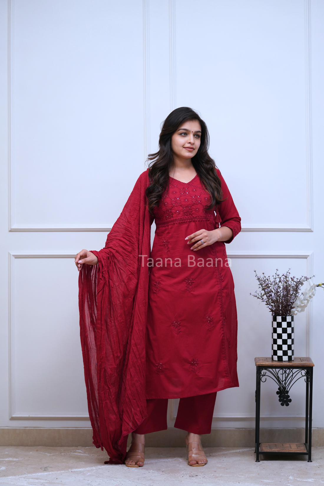 Dupatta Pant Set