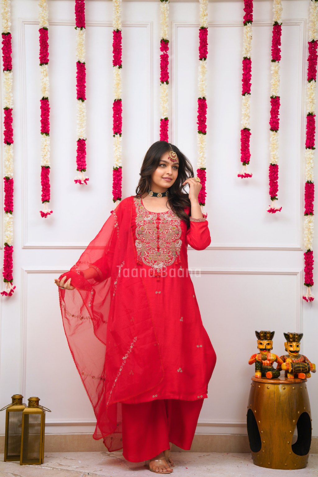 Dupatta Pant Set