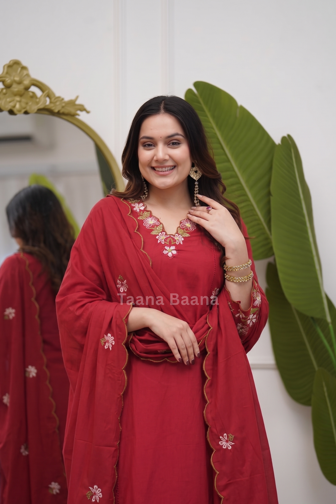 Dupatta Pant Set