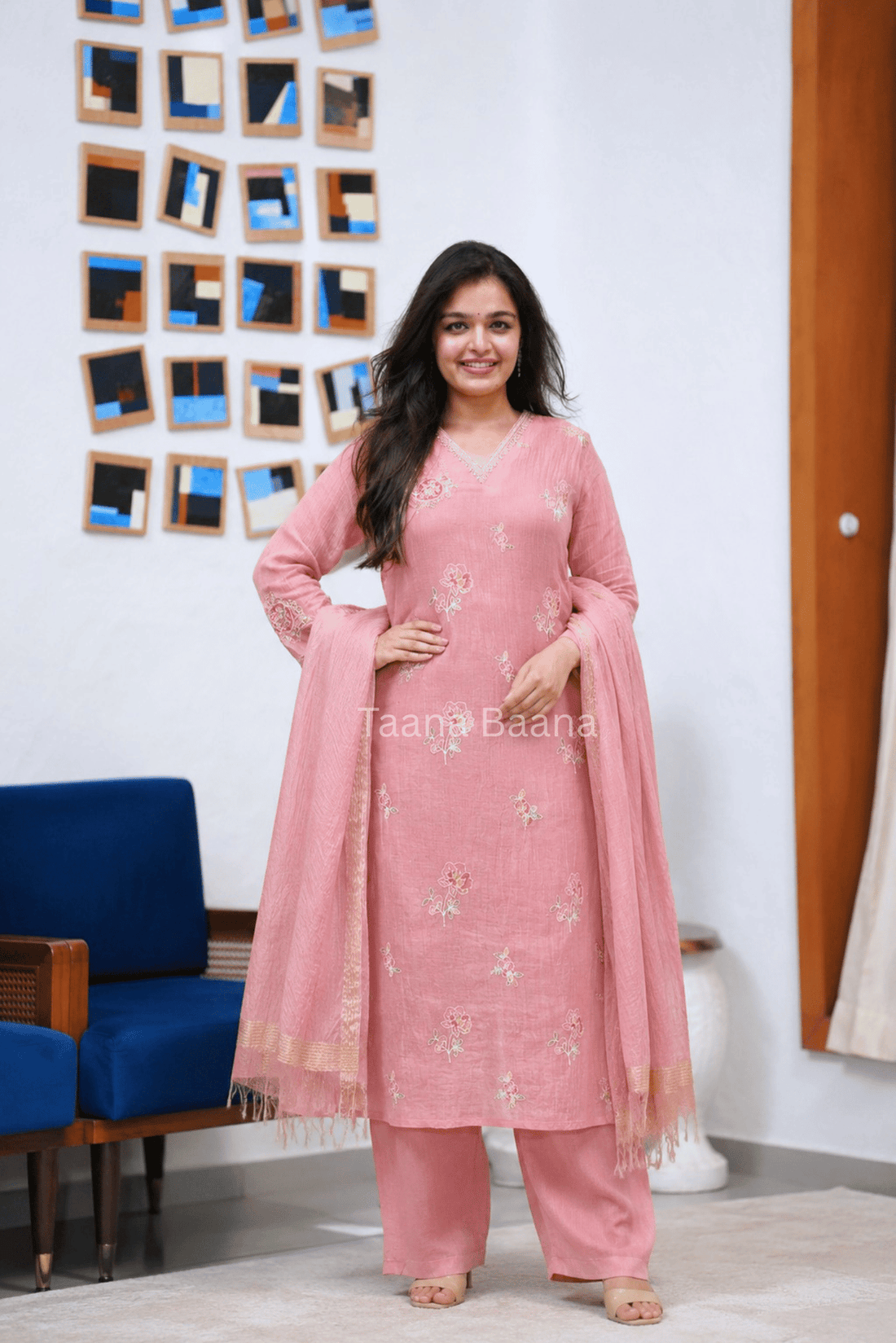 Dupatta Pant Set