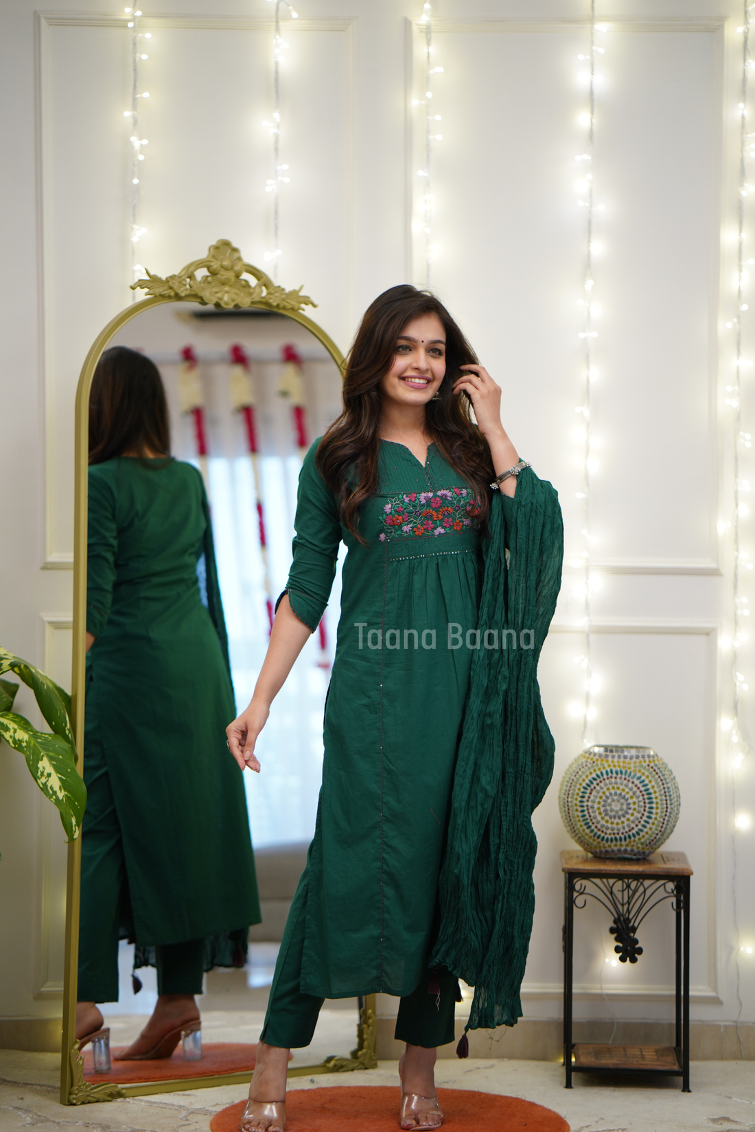 Dupatta Pant Set