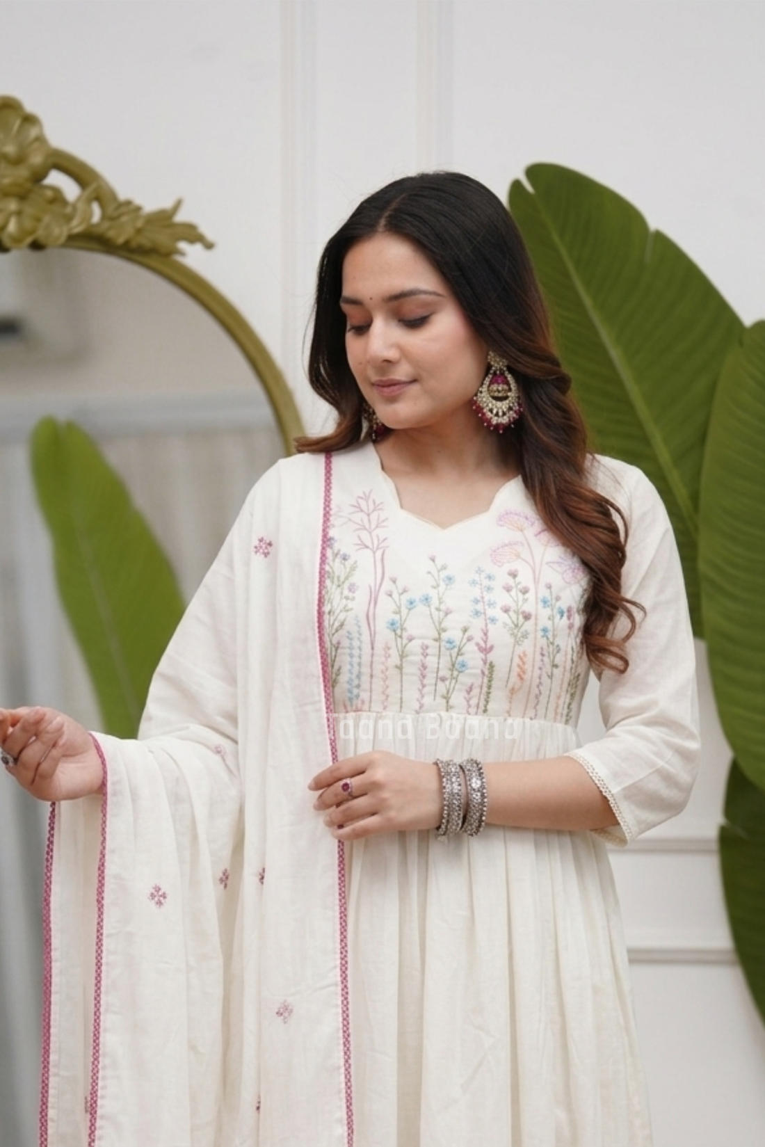 Anarkali Dupatta Set