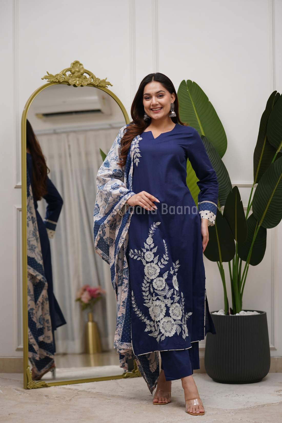 Dupatta Pant Set