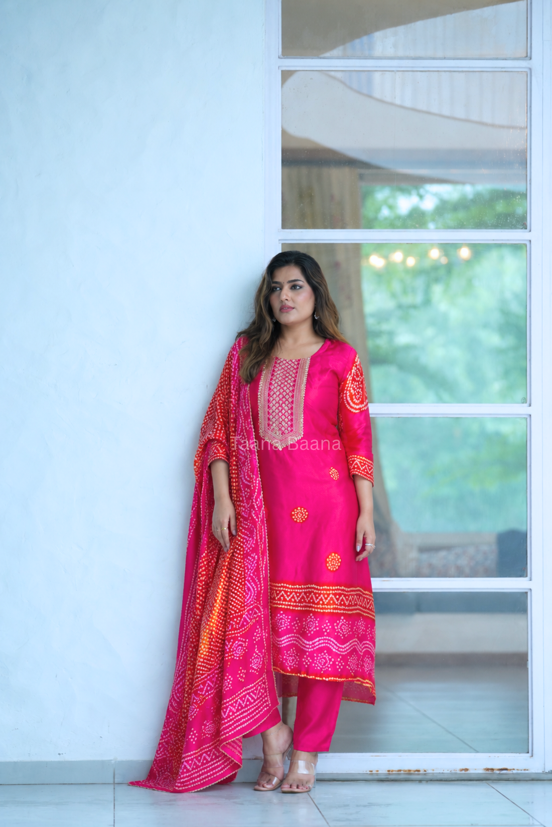 Dupatta Pant Set