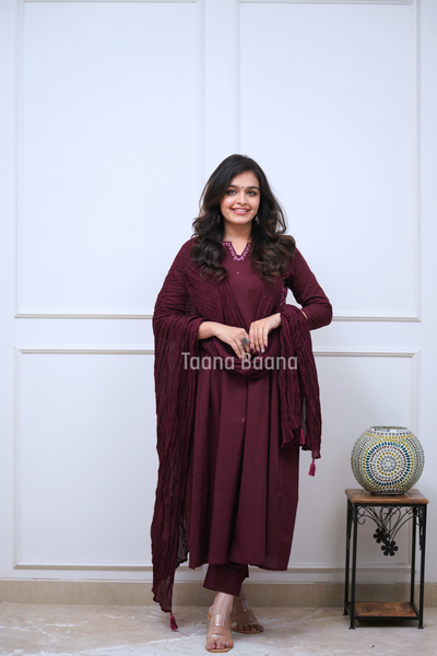 Dupatta Pant Set