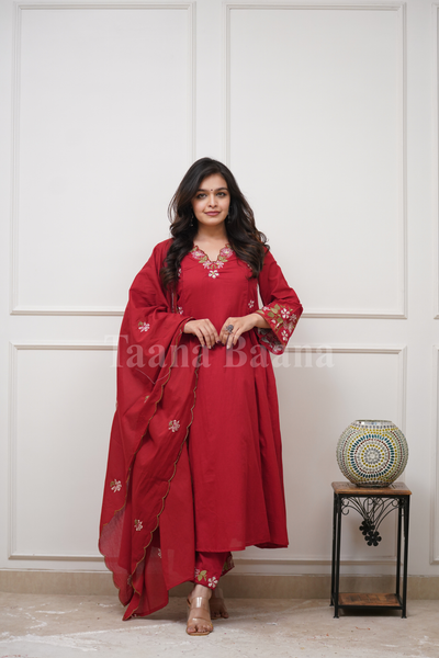 Dupatta Pant Set