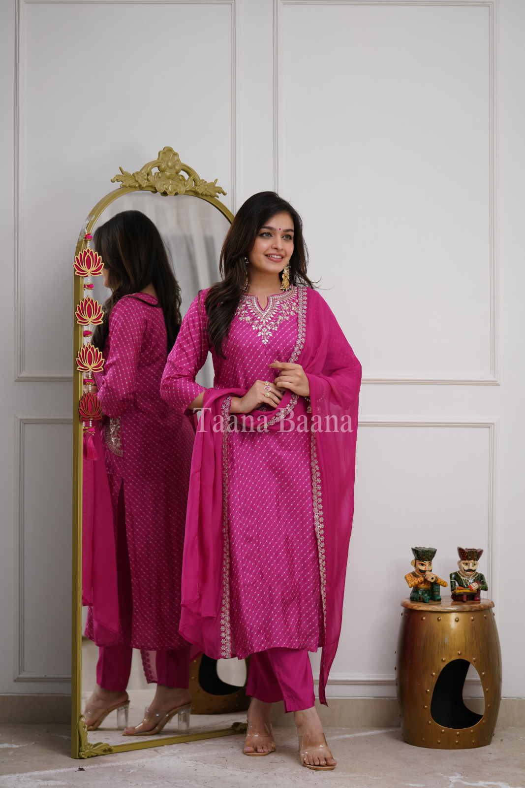Dupatta Pant Set