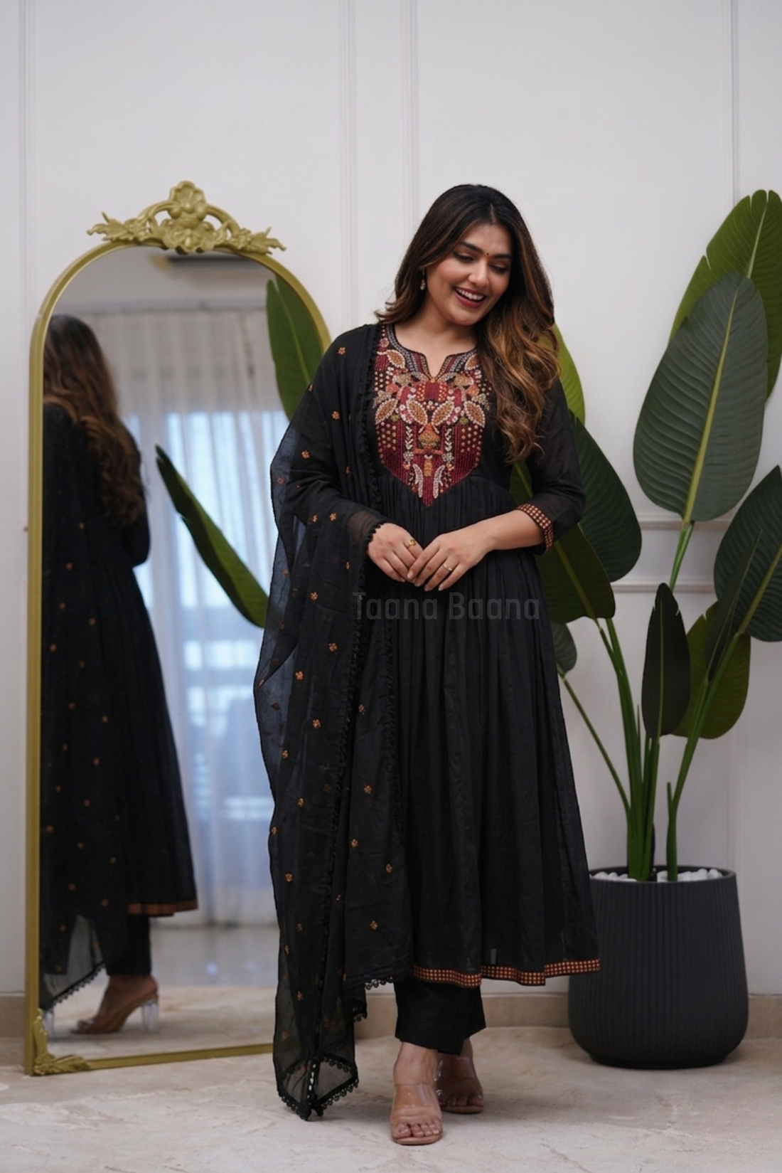 Anarkali Dupatta Set