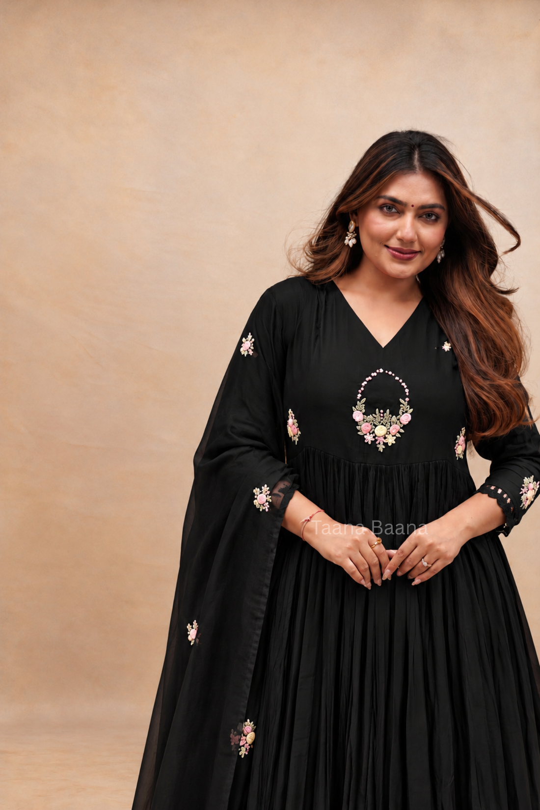Anarkali Dupatta Set