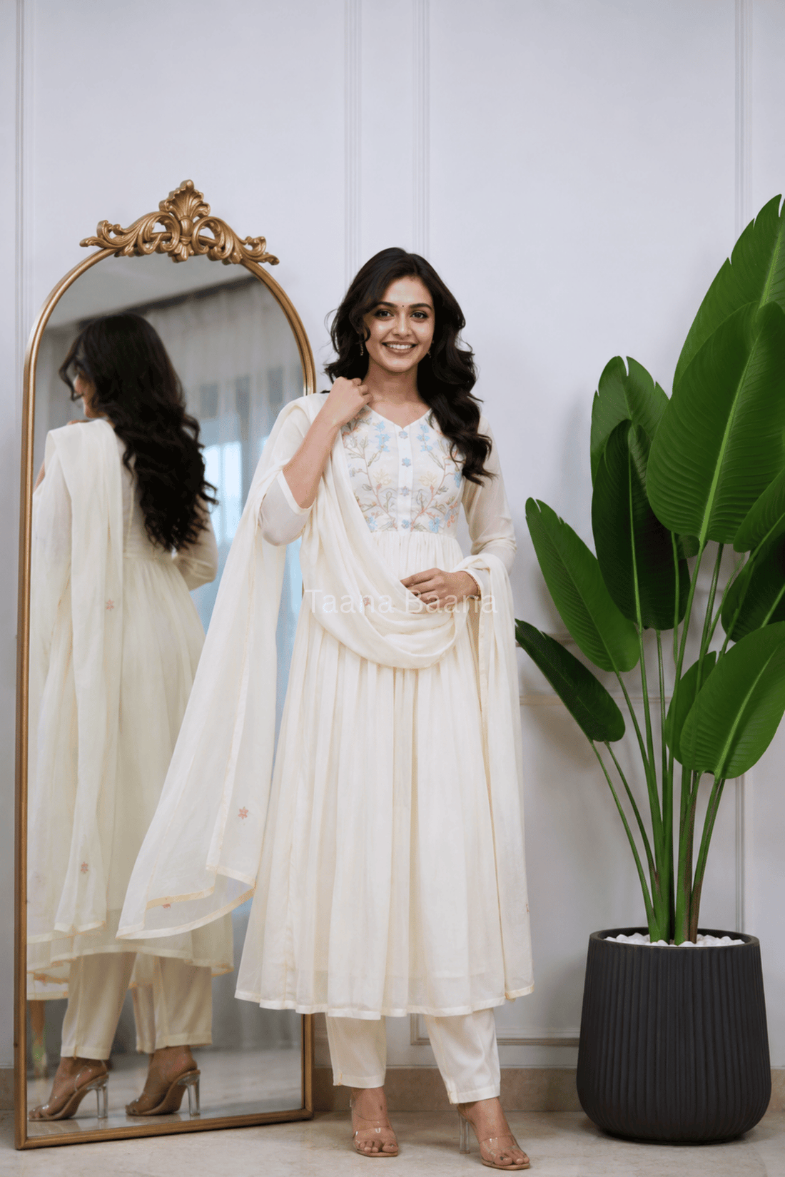 Dupatta Pant Set