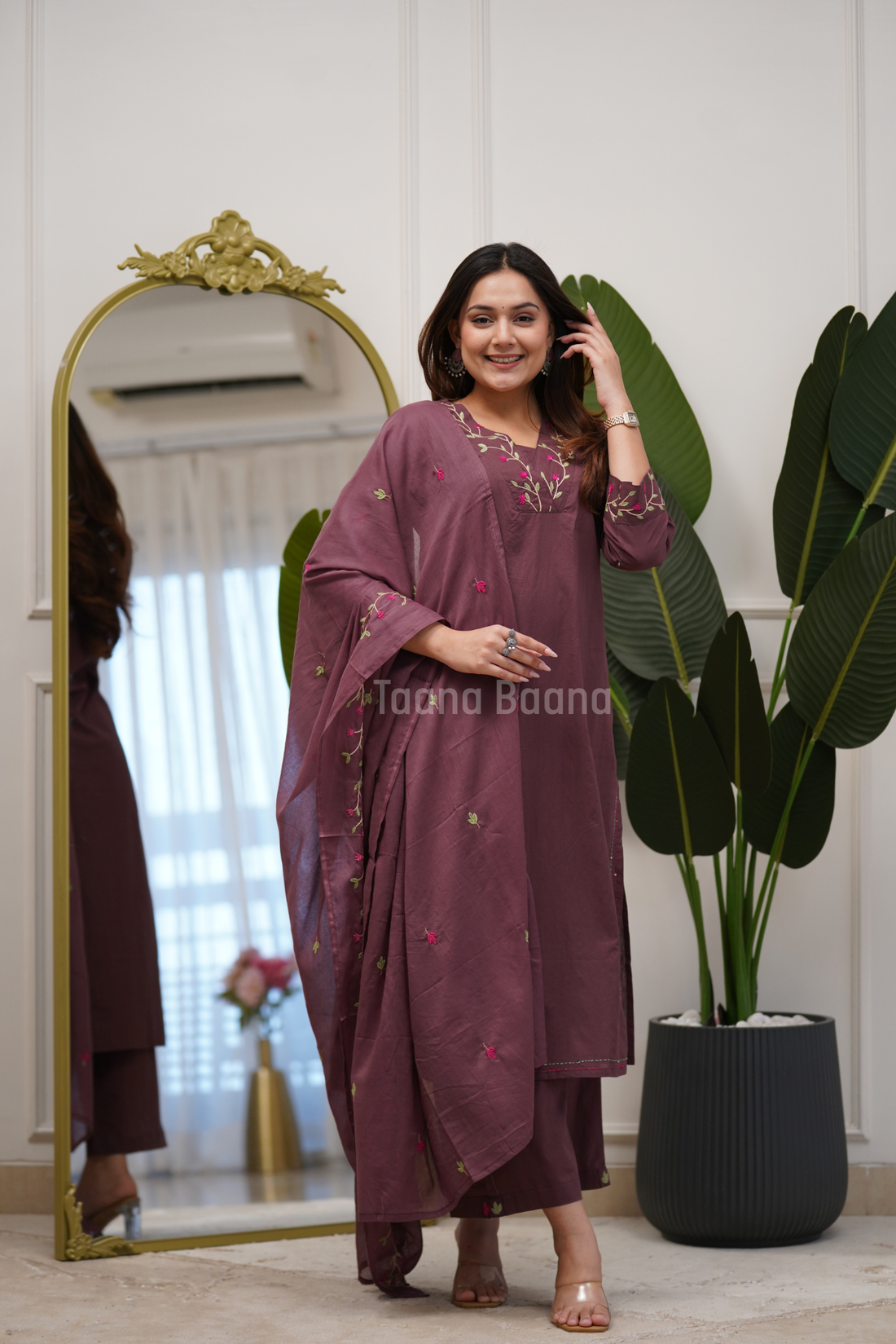 Dupatta Pant Set
