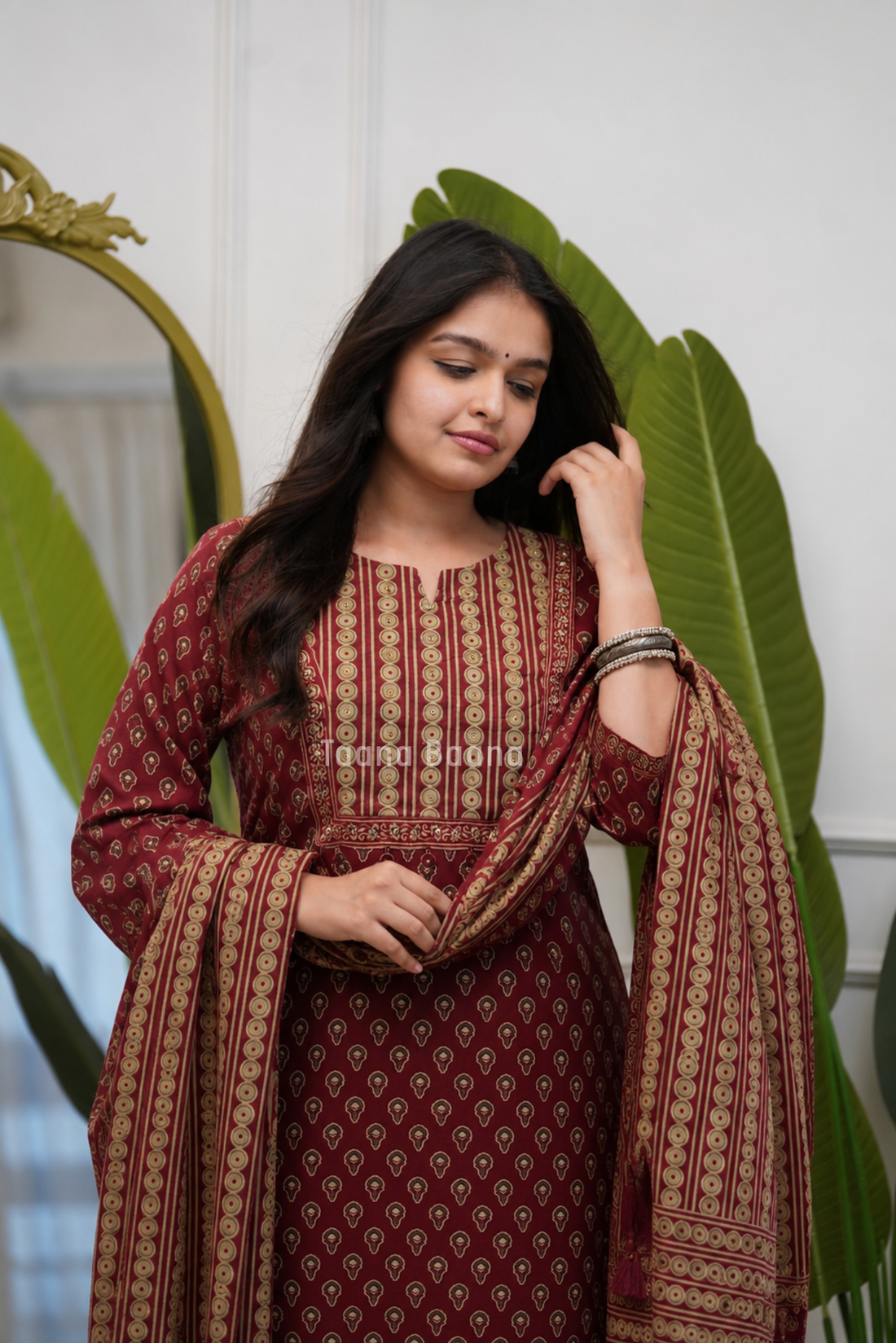 Dupatta Pant Set