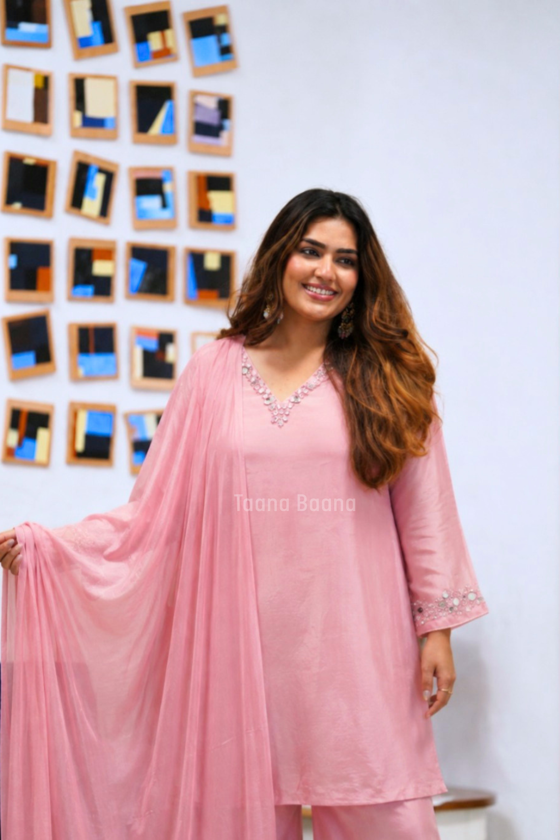 Dupatta Plazo Set
