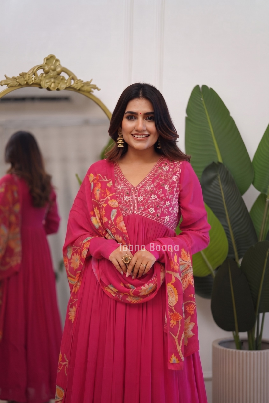Dupatta Pant Set