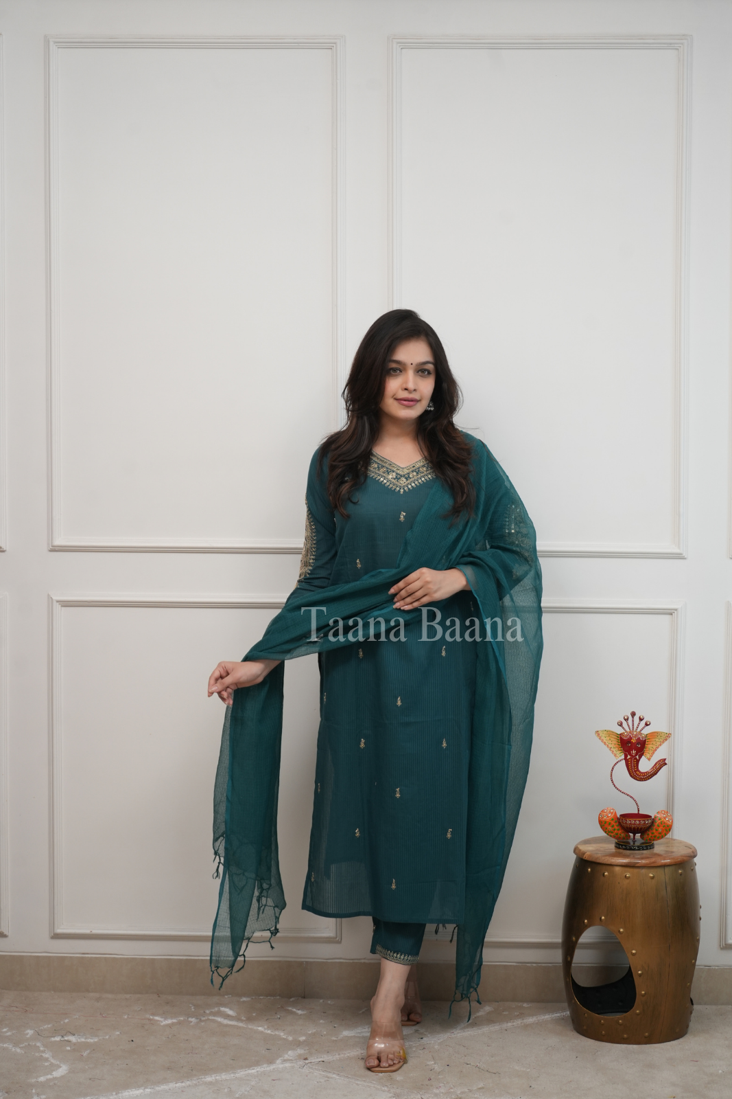Dupatta Pant Set