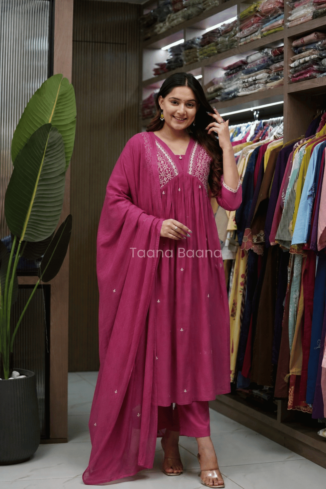 Dupatta Pant Set