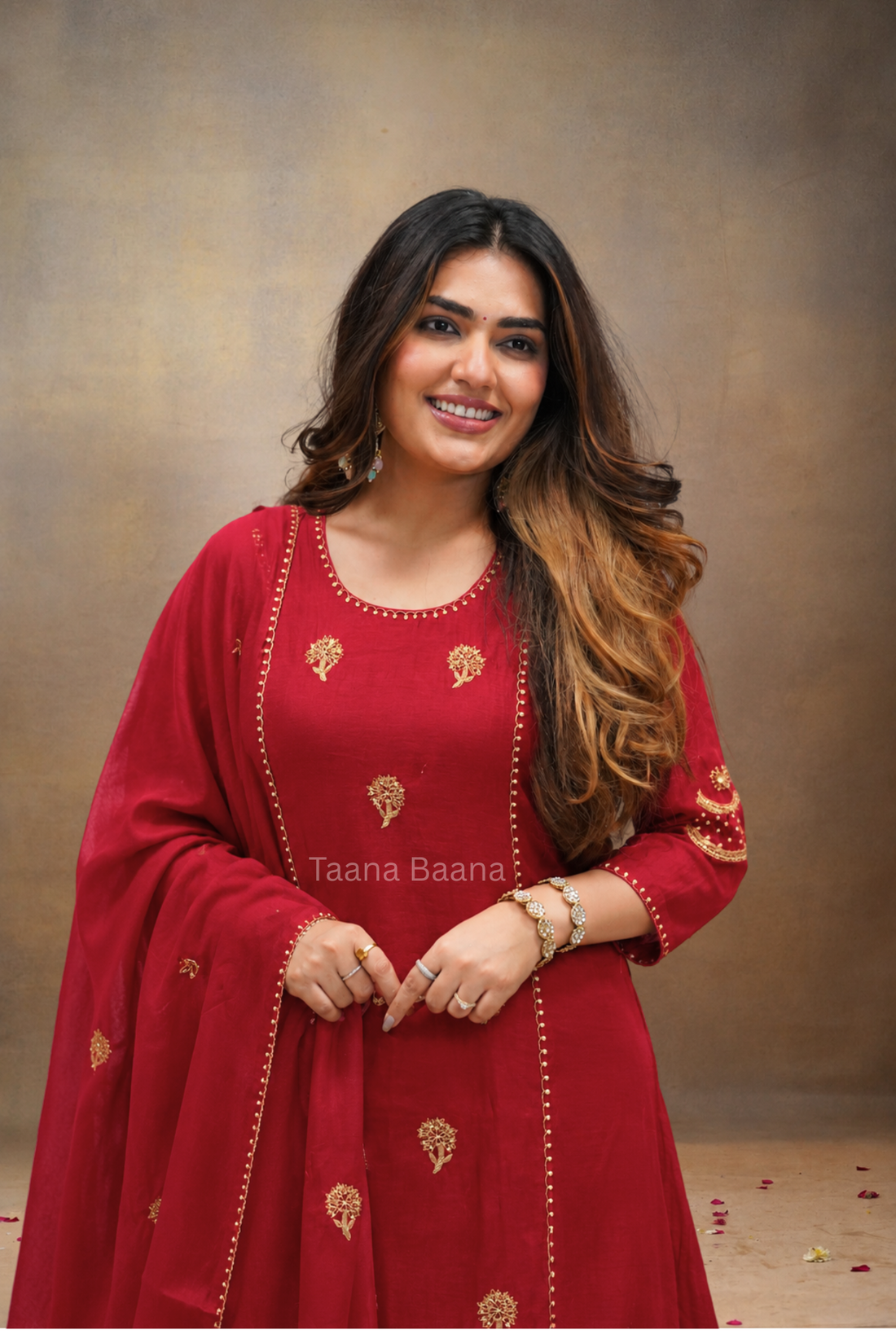 Dupatta Pant Set
