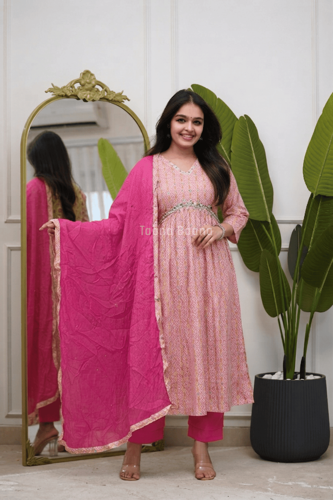 Dupatta Pant Set