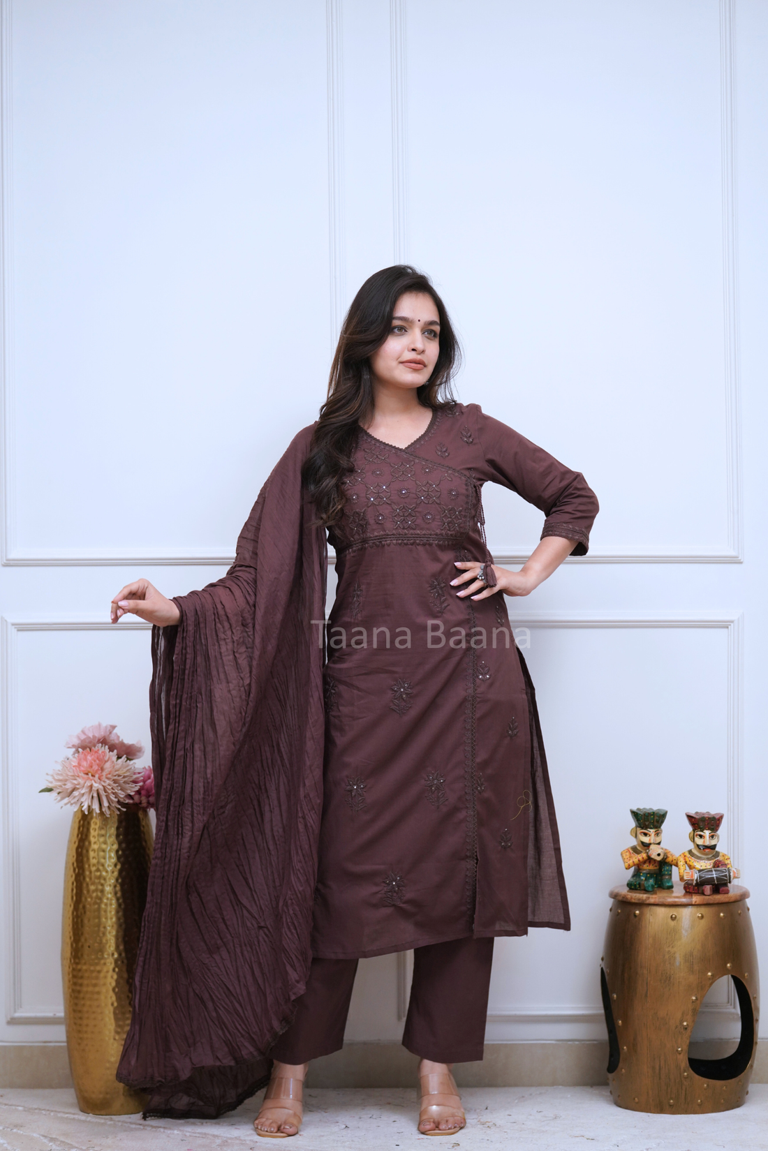Dupatta Pant Set