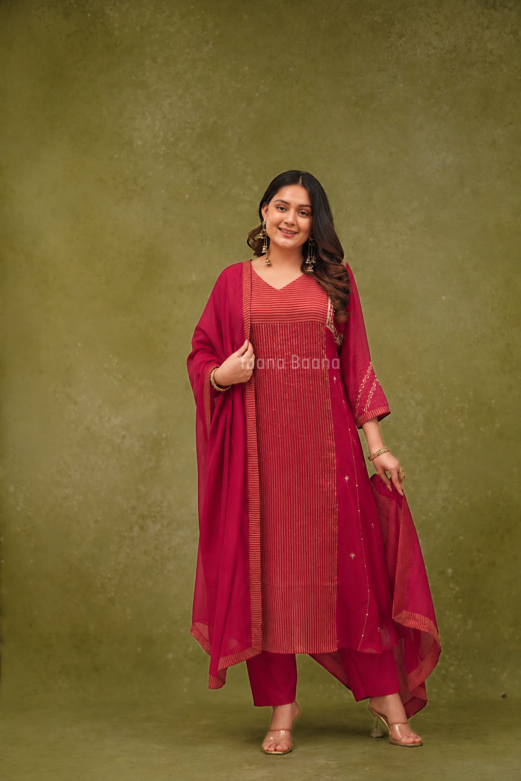 Anarkali Suit Set