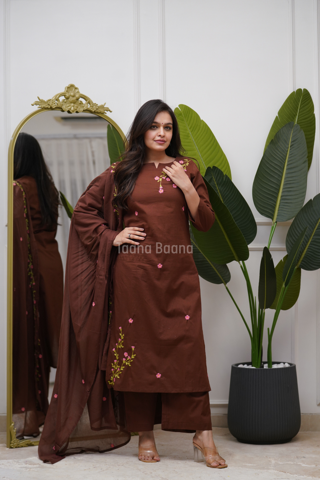 Dupatta Pant Set