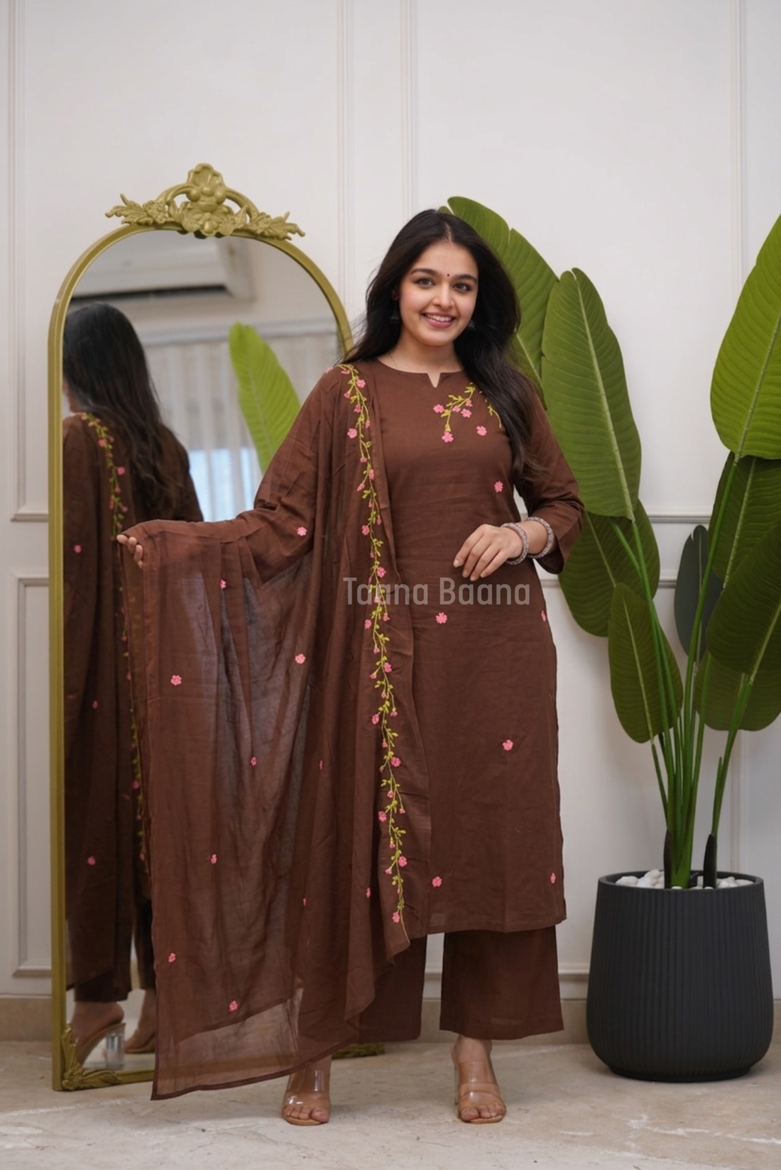 Dupatta Pant Set
