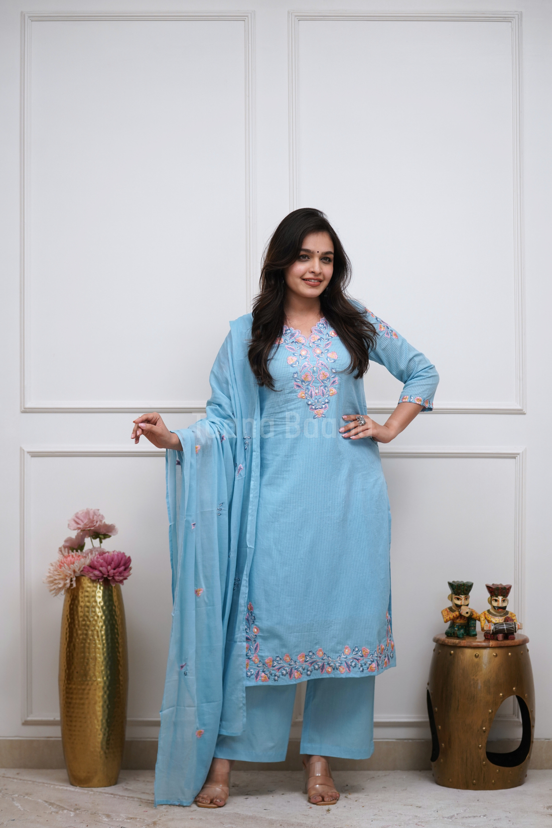 Dupatta Pant Set