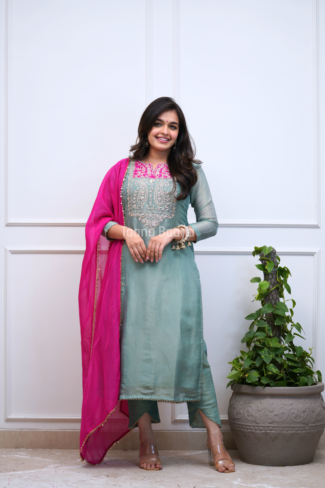 Dupatta Pant Set
