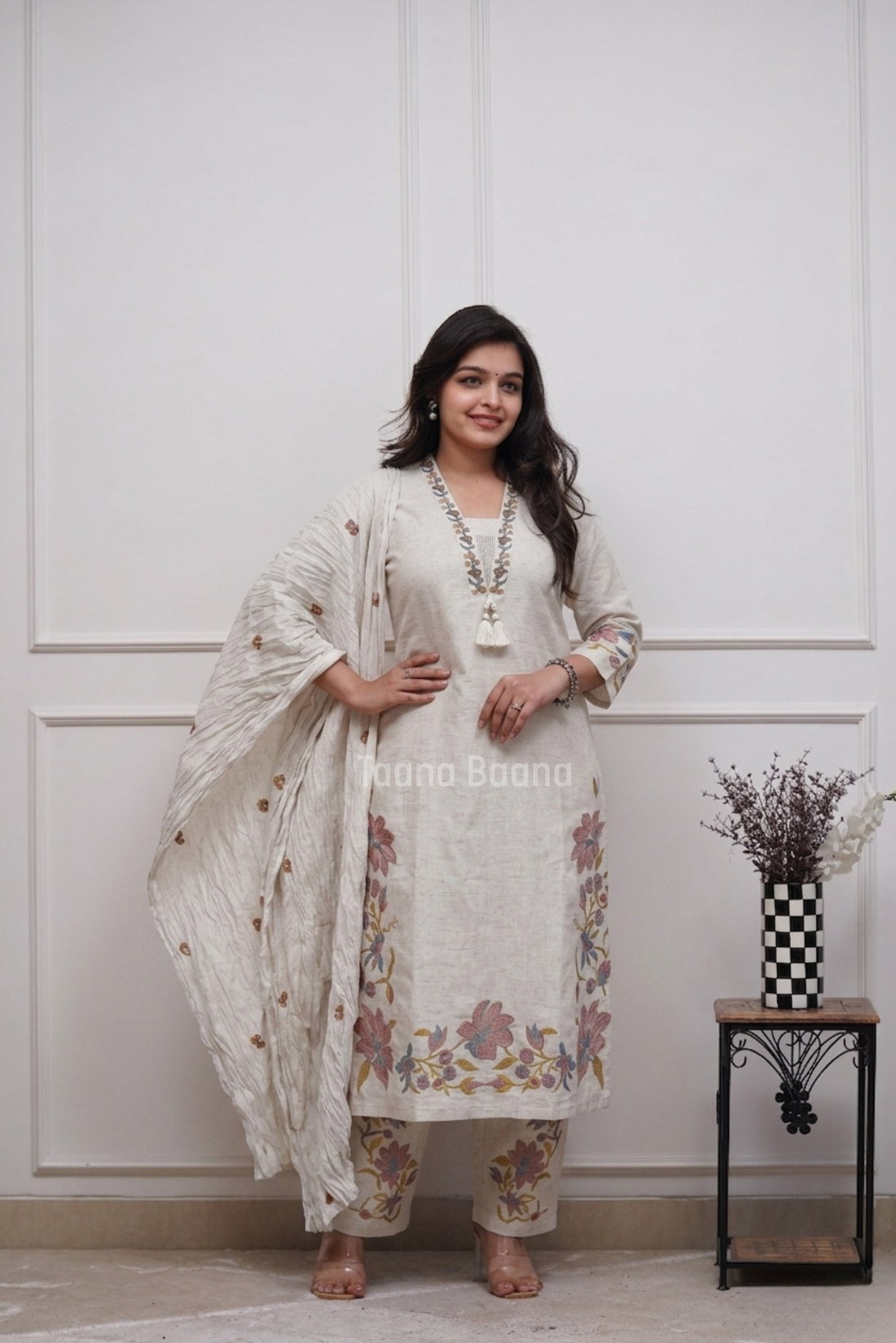 Dupatta Pant Set
