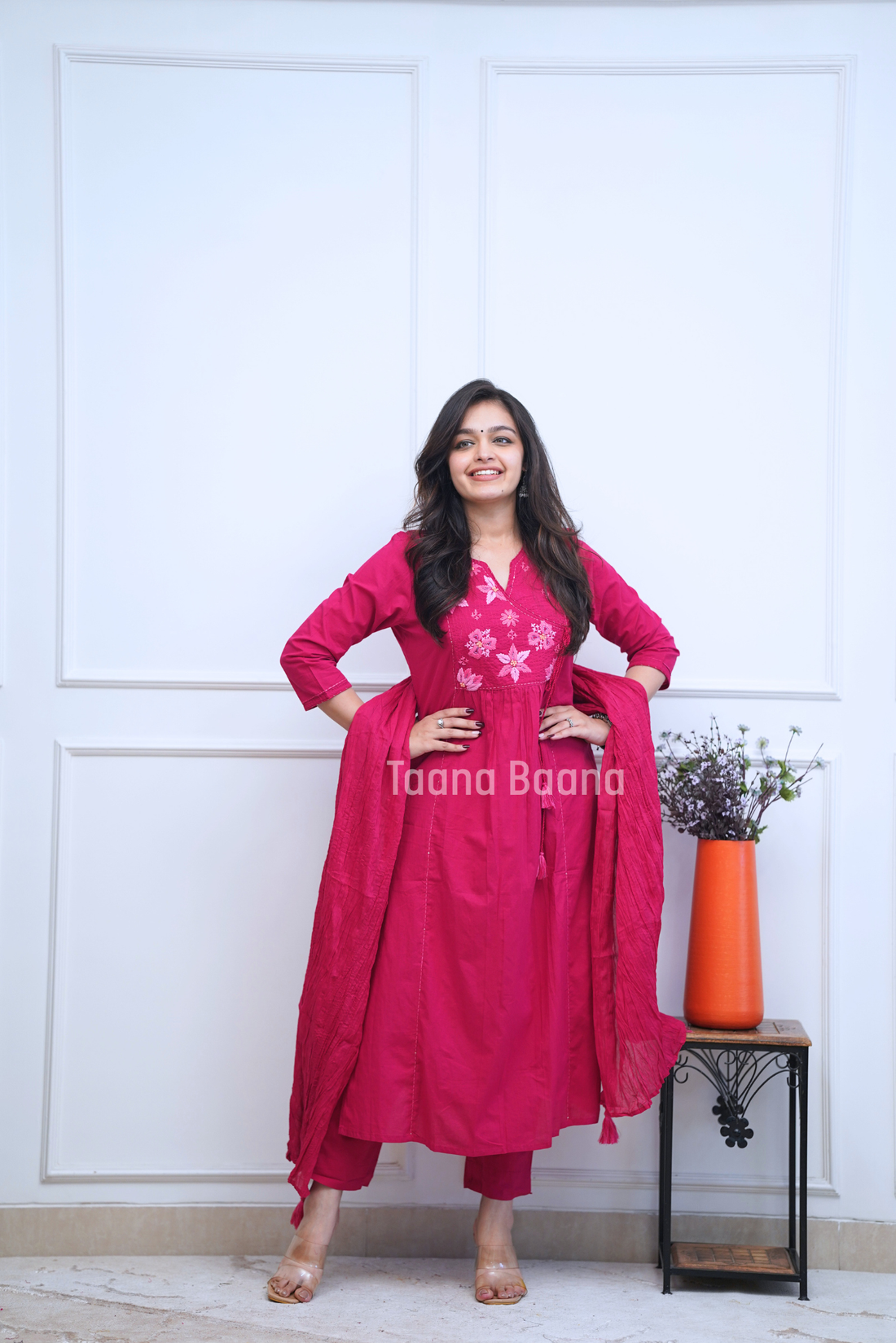 Dupatta Pant Set