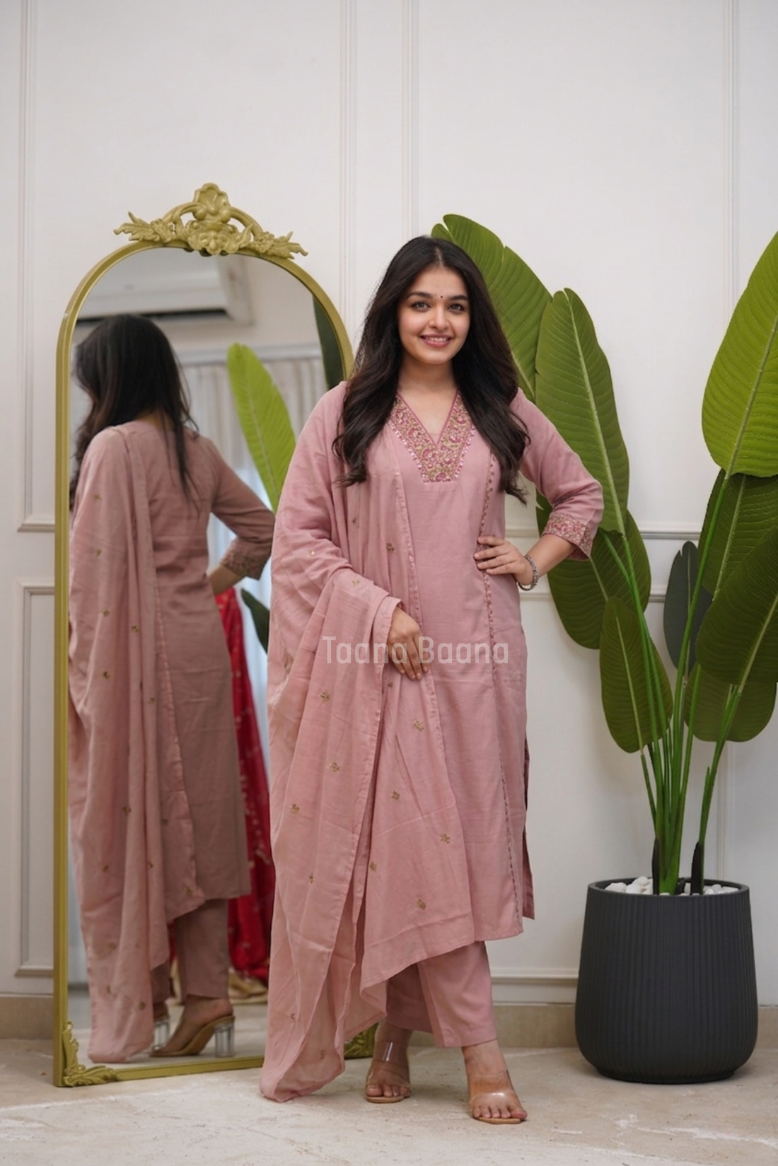 Dupatta Pant Set