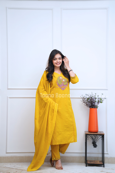 Dupatta Pant Set
