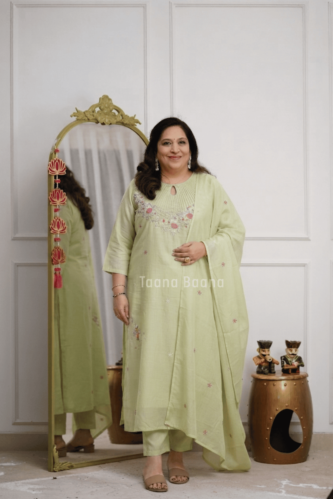 Dupatta Pant Set
