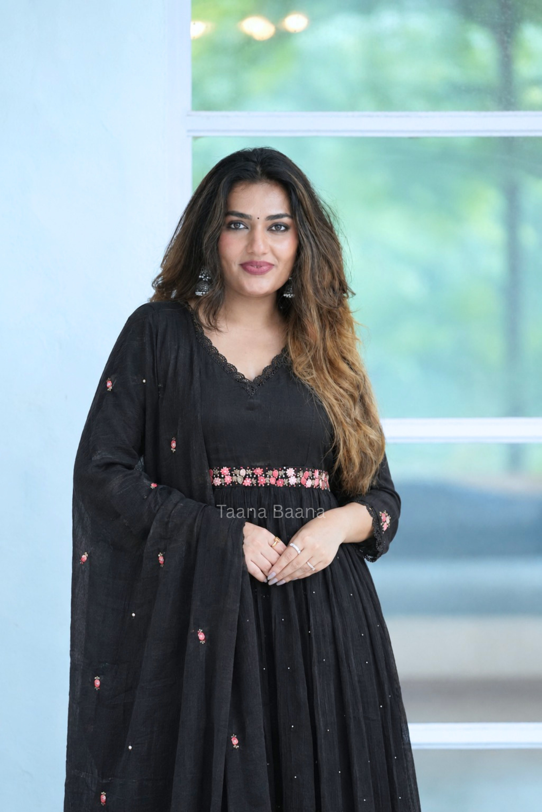 Anarkali Dupatta Set
