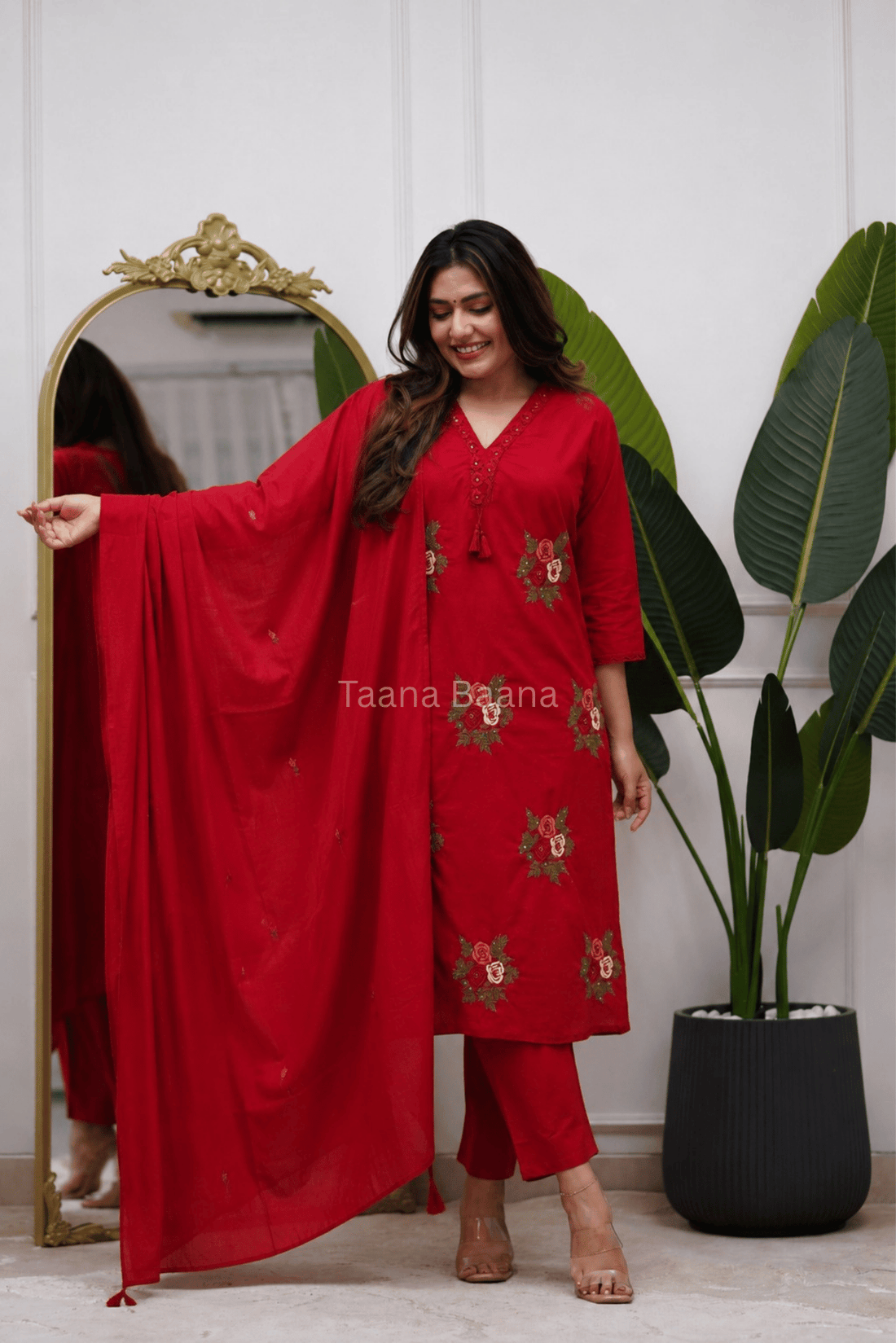 Dupatta Pant Set