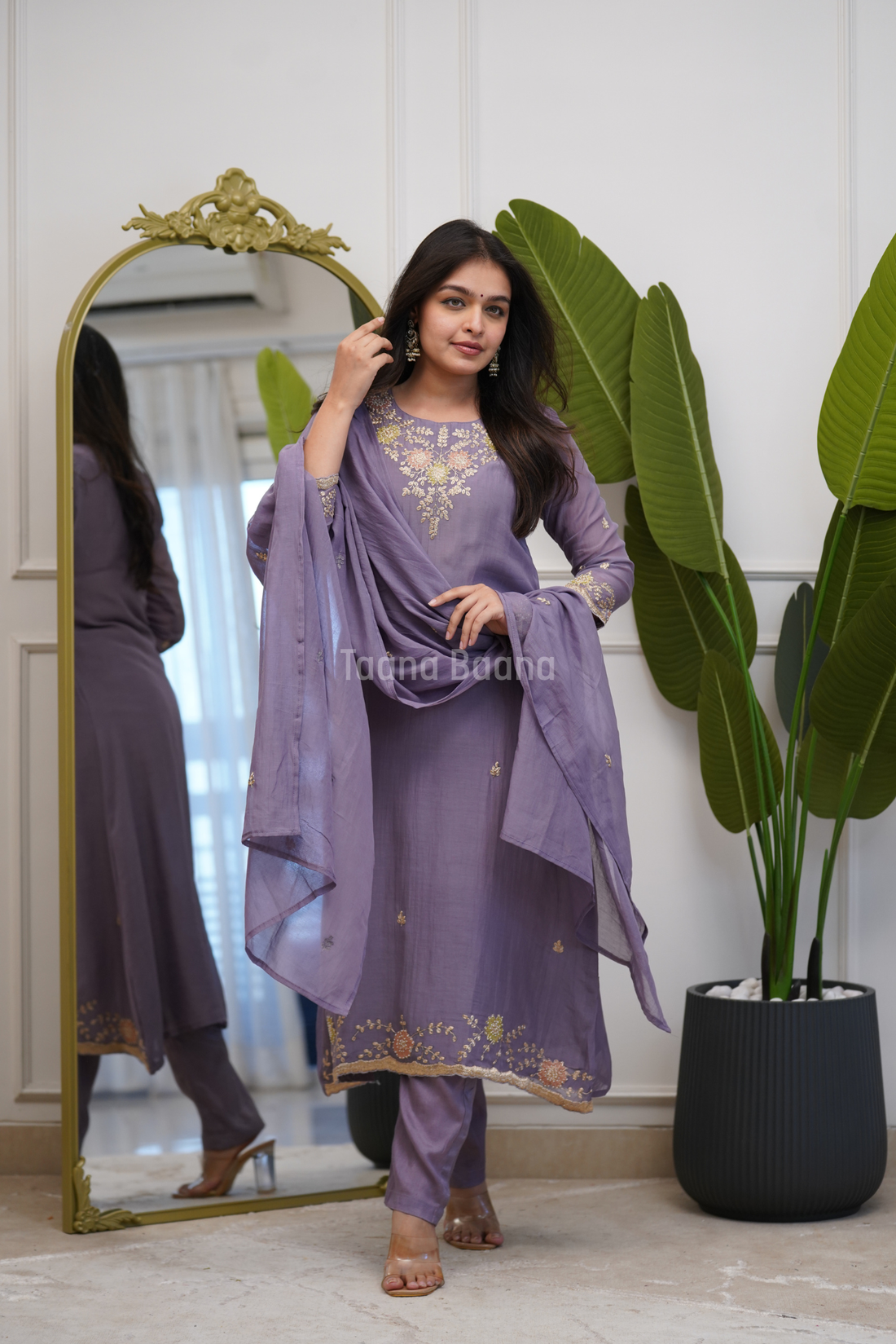 Dupatta Pant Set