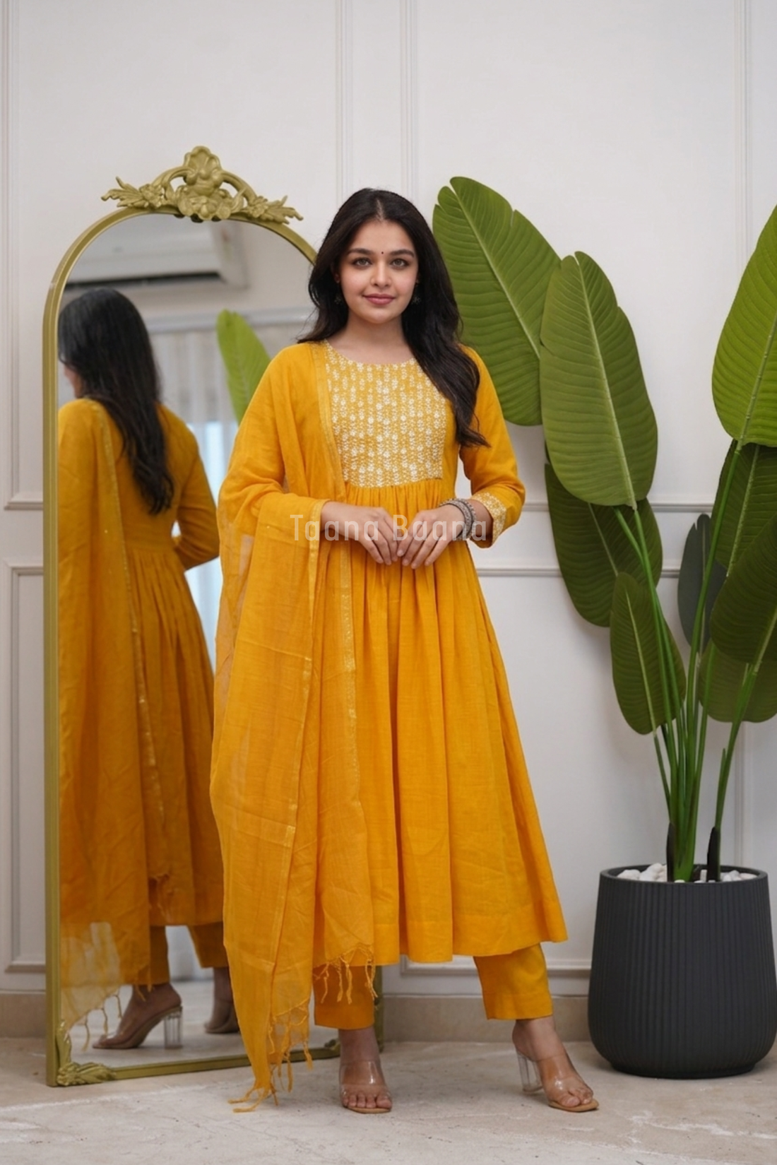 Anarkali Dupatta Set