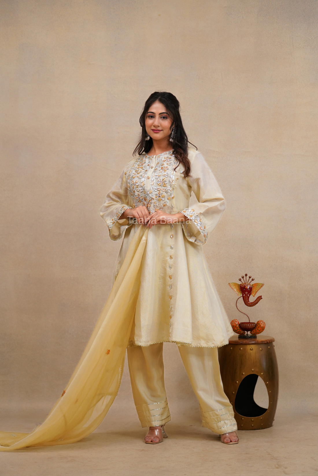 Dupatta Pant Set