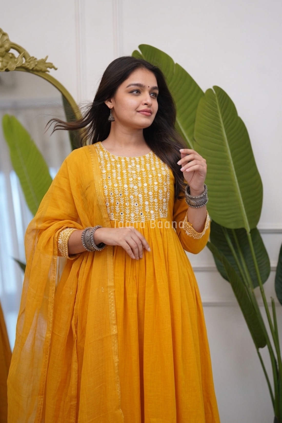 Anarkali Dupatta Set