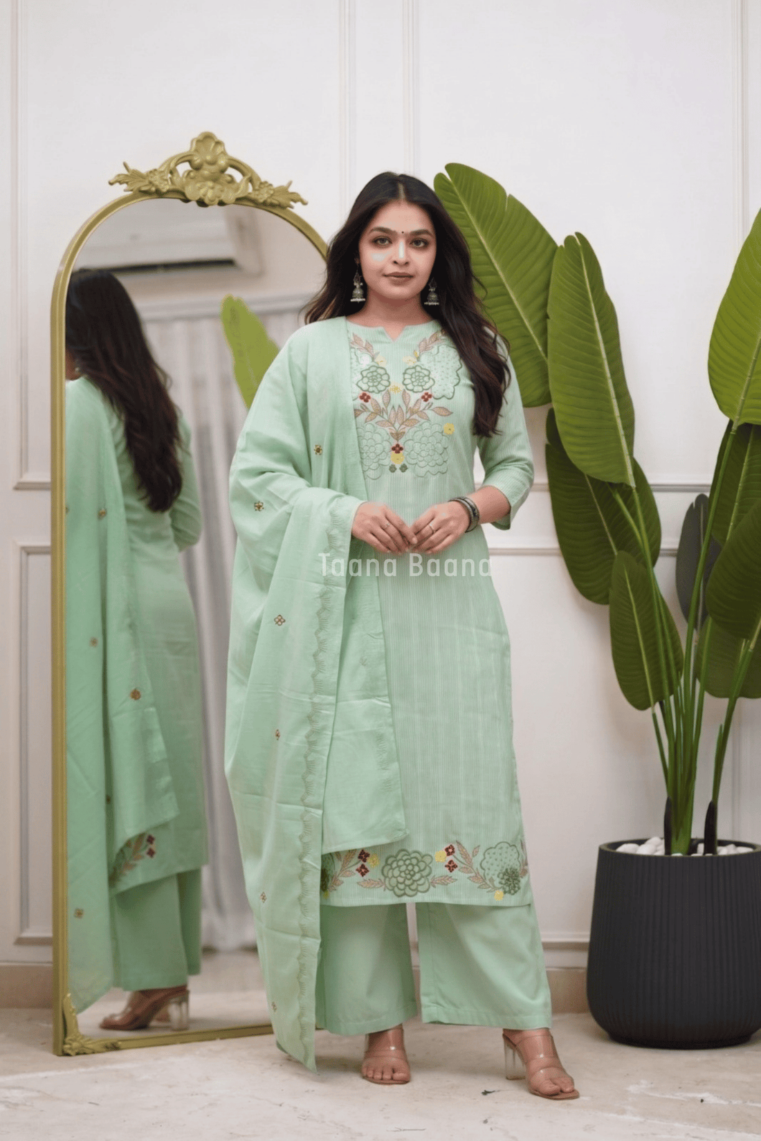 Dupatta Pant Set