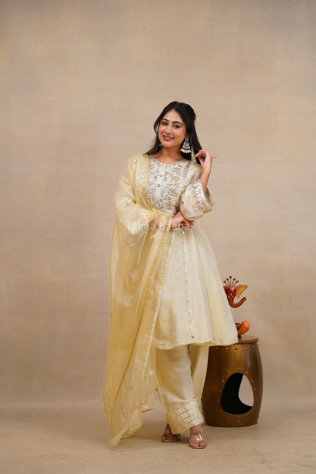 Dupatta Pant Set