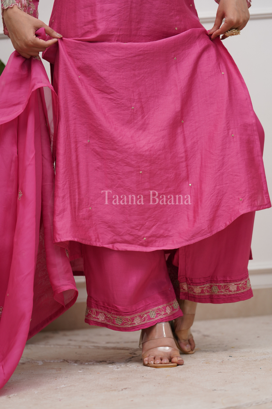 Dupatta Pant Set