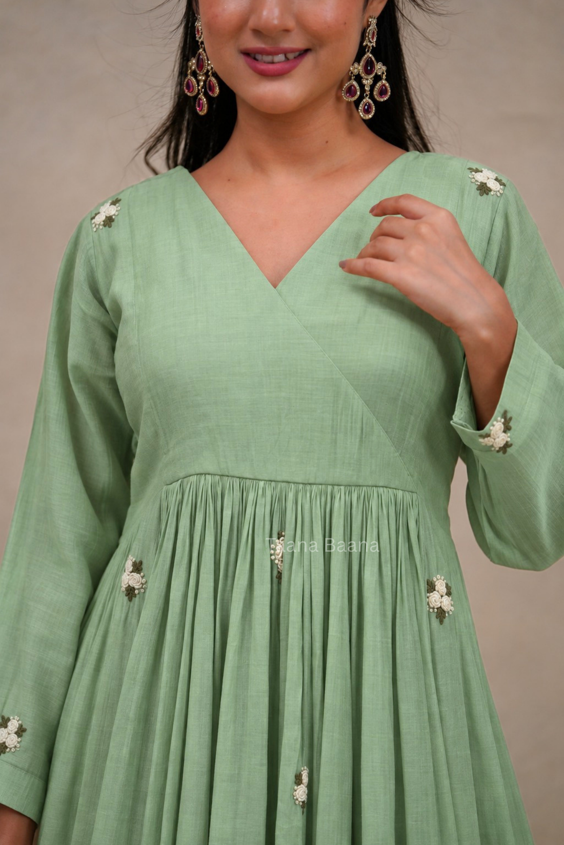 Anarkali Dupatta Set
