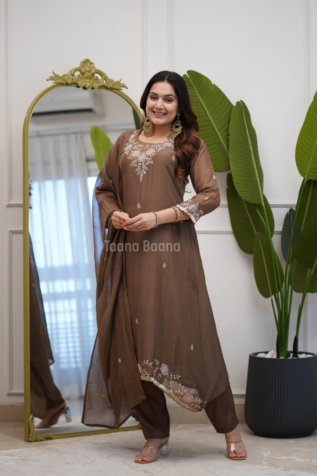 Dupatta Pant Set